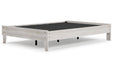 Shawburn Whitewash Full Platform Bed - EB4121-112 - Gate Furniture