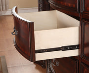 Sheffield Dark Cherry Nightstand - Gate FurnitureNightstand