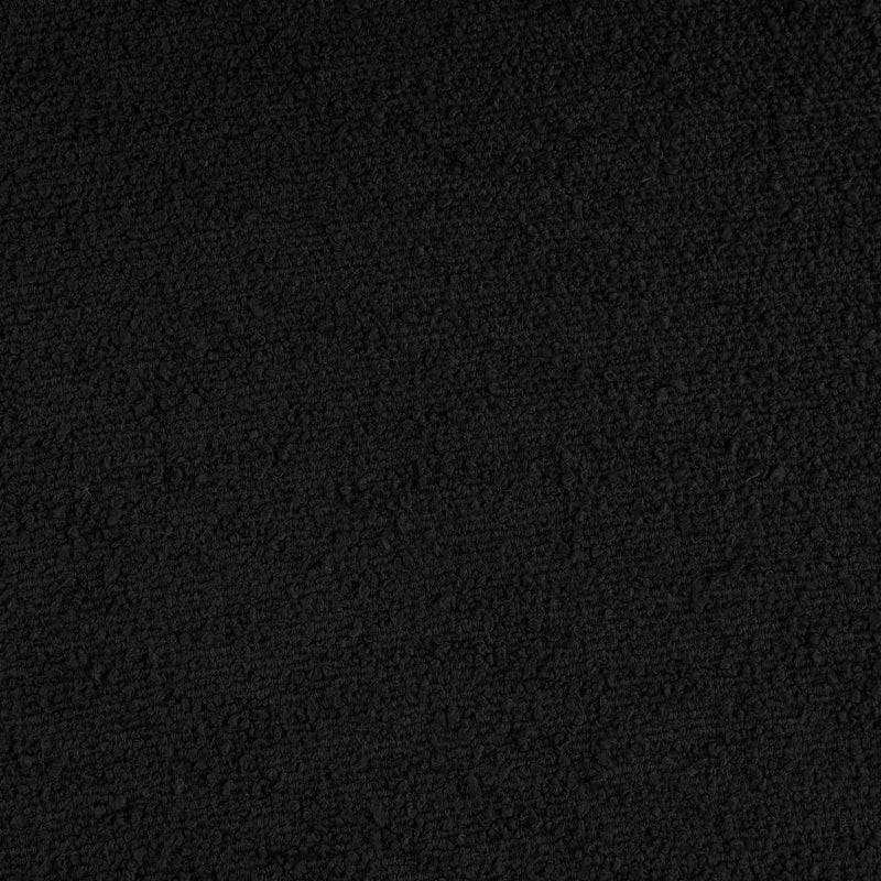 Shiloh Boucle Fabric King Bed (3 Boxes) Black - Gate FurnitureKing Bed