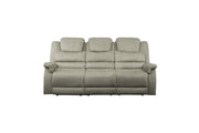 Shola Gray Reclining Living Room Set - Gate FurnitureLiving Room Set