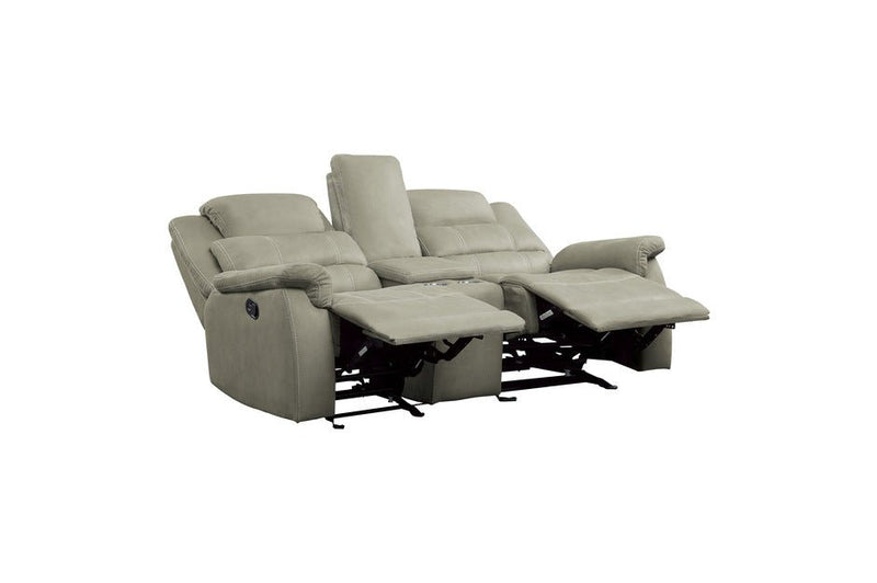 Shola Gray Reclining Living Room Set - Gate FurnitureLiving Room Set