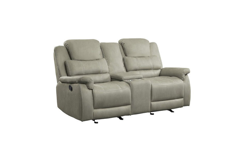 Shola Gray Reclining Living Room Set - Gate FurnitureLiving Room Set