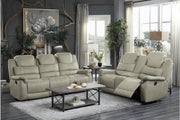 Shola Gray Reclining Living Room Set - Gate FurnitureLiving Room Set