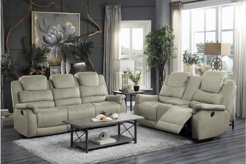 Shola Gray Reclining Living Room Set - Gate FurnitureLiving Room Set