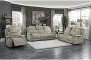Shola Gray Reclining Living Room Set - Gate FurnitureLiving Room Set