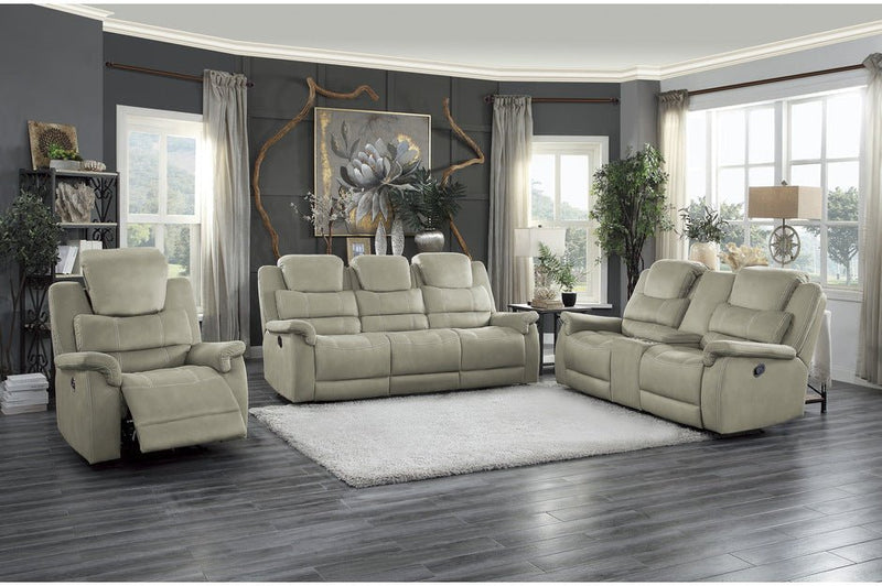 Shola Gray Reclining Living Room Set - Gate FurnitureLiving Room Set