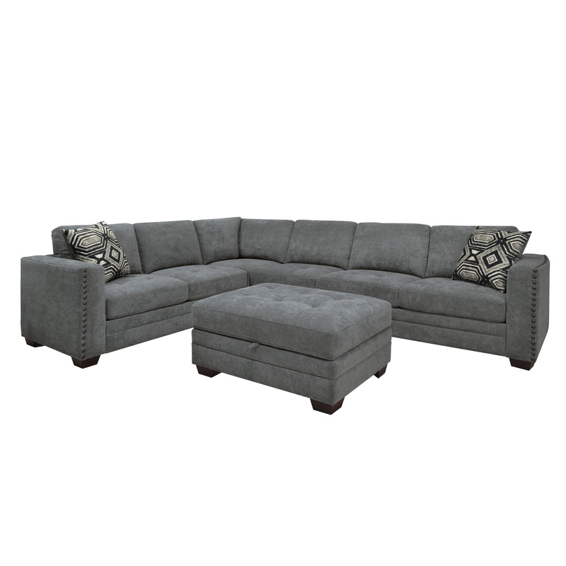 Sidney Gray Sectional - Gate FurnitureSectional