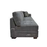 Sidney Gray Sectional - Gate FurnitureSectional