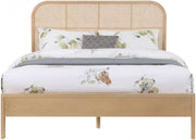 Siena Ash Wood King Bed (3 Boxes) Natural - Gate FurnitureKing Bed