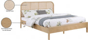 Siena Ash Wood King Bed (3 Boxes) Natural - Gate FurnitureKing Bed