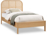 Siena Ash Wood Twin Bed (3 Boxes) Natural - Gate FurnitureTwin Bed