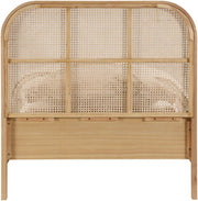 Siena Ash Wood Twin Bed (3 Boxes) Natural - Gate FurnitureTwin Bed