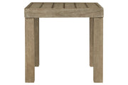 Silo Point Brown Outdoor End Table - Gate FurnitureEnd Table