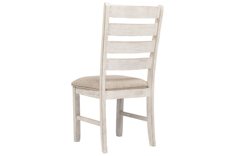 Skempton White/Light Brown Dining Chair (Set of 2) - Gate FurnitureDining Chair