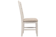 Skempton White/Light Brown Dining Chair (Set of 2) - Gate FurnitureDining Chair