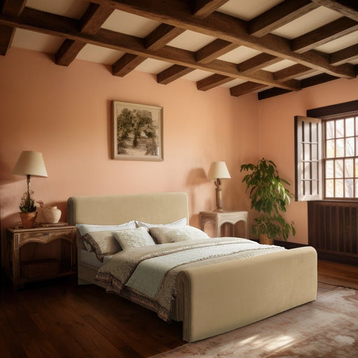 Sloan Velvet Queen Bed (3 Boxes) Camel - Gate FurnitureQueen Bed