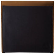 Sloan Velvet Twin Bed (3 Boxes) Saddle - Gate FurnitureTwin Bed