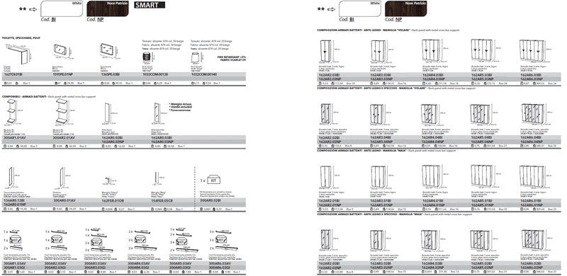 Smart Bedroom Walnut Set - Gate Furniture