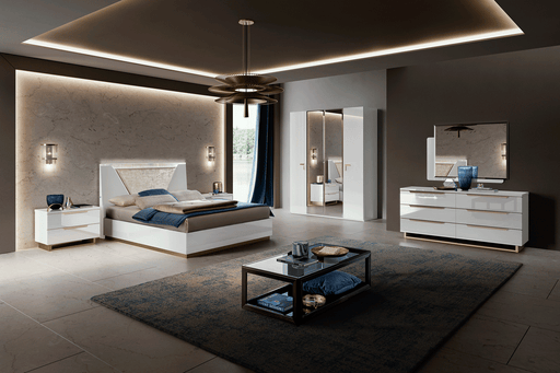 Smart Bedroom White Set - Gate Furniture