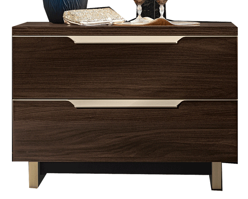 Smart Nightstand Walnut - i36379 - Gate Furniture