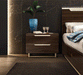 Smart Nightstand Walnut - i36379 - Gate Furniture