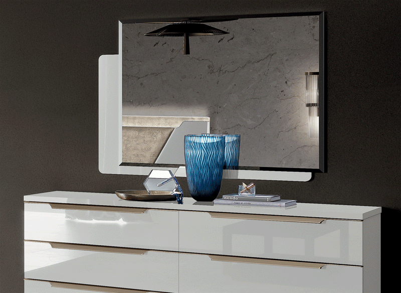 Smart White Mirror - i37940 - Gate Furniture