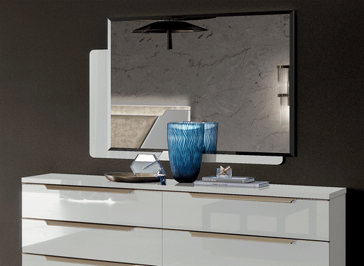 Smart White Mirror - i37940 - Gate Furniture