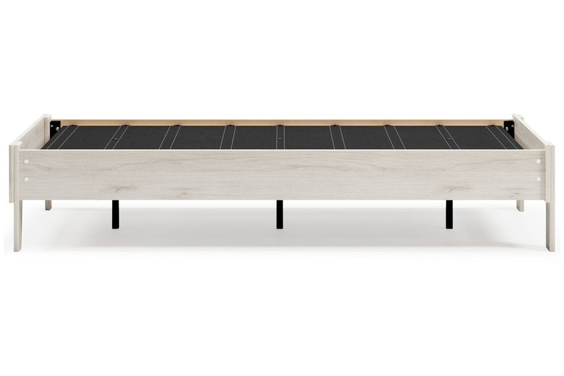 Socalle Natural Twin Platform Bed - Gate FurnitureTwin Bed