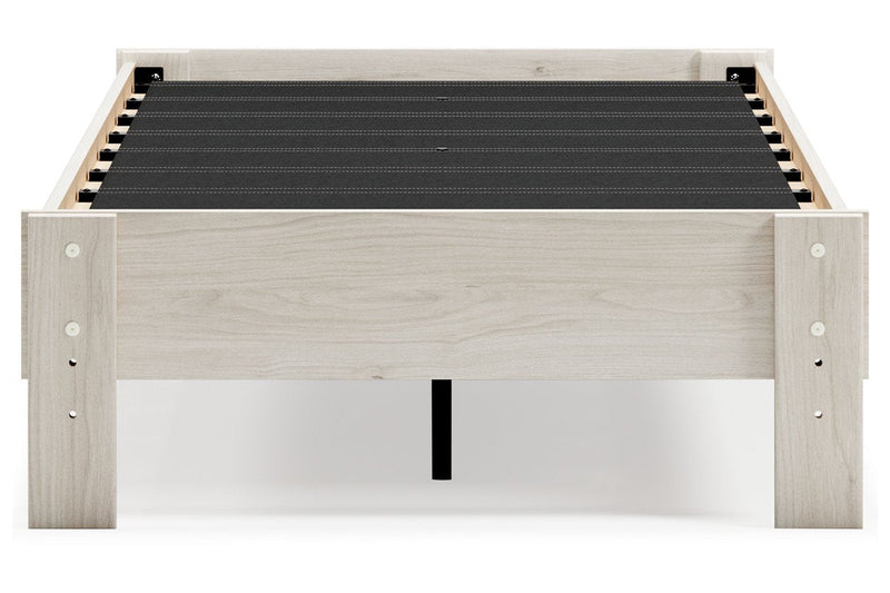 Socalle Natural Twin Platform Bed - Gate FurnitureTwin Bed