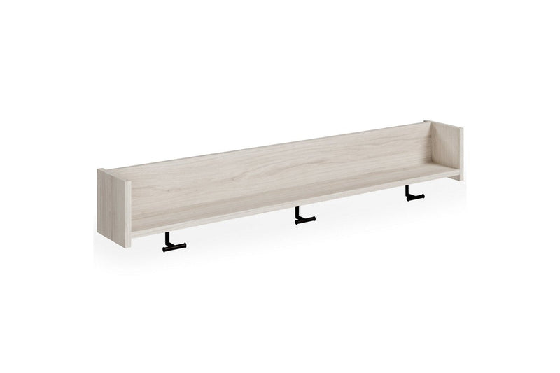 Socalle Natural Wall Mounted Coat Rack with Shelf - Gate FurnitureOther Products