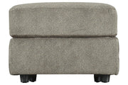 Soletren Ash Oversized Ottoman - Gate FurnitureOttoman