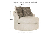 Soletren Stone Accent Chair - Gate FurnitureAccent Chair
