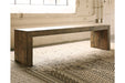 Sommerford Brown 65" Dining Bench - D775-09 - Gate Furniture