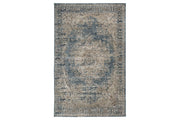 South Blue/Beige 8' x 10' Rug - Gate FurnitureRugs