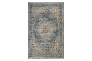 South Blue/Beige 8' x 10' Rug - Gate FurnitureRugs