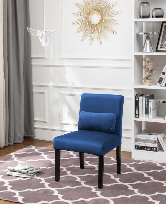 Spain Blue Chair(Set Of 2) - C003U - Gate Furniture