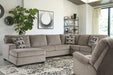 [SPECIAL] Ballinasloe Platinum LAF Sectional - Gate Furniture