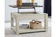 [SPECIAL] Bolanburg Brown/White Coffee Table with Lift Top - T751-0 - Gate Furniture