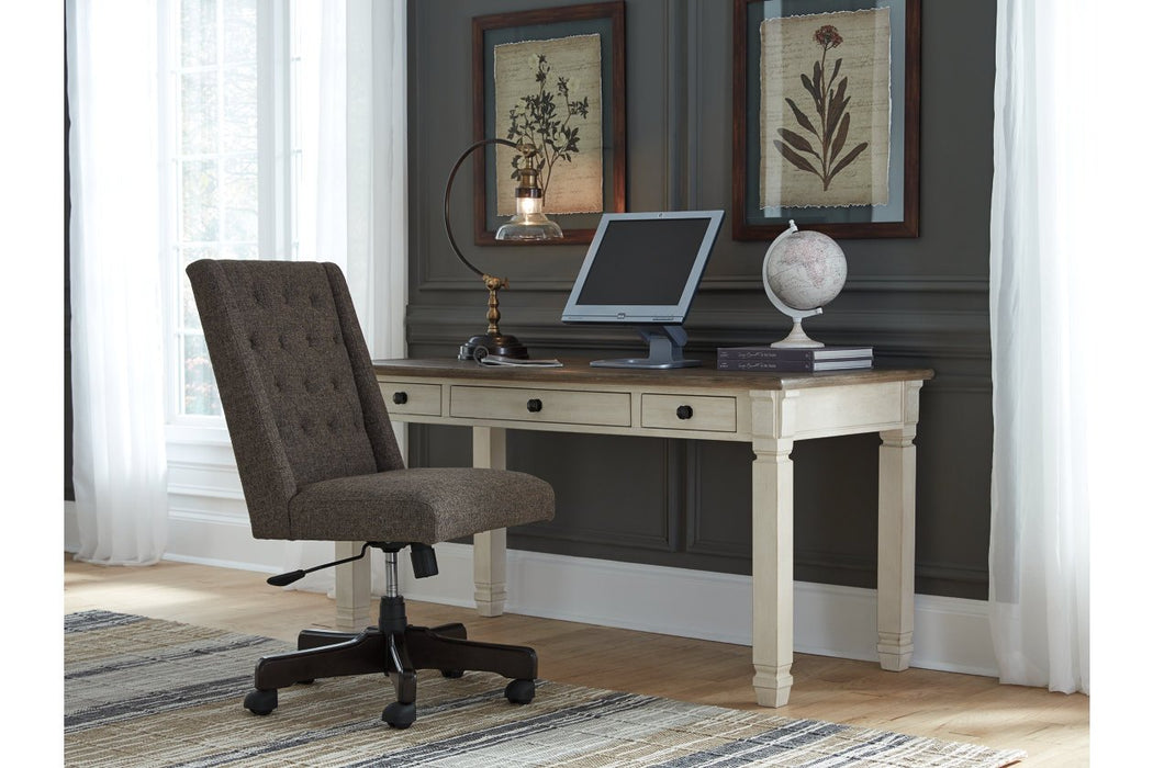 [SPECIAL] Bolanburg Two-tone 60" Home Office Desk - H647-44 - Gate Furniture