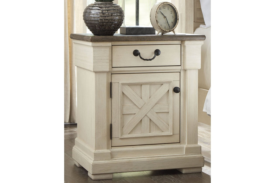 [SPECIAL] Bolanburg Two-tone Nightstand - B647-191 - Gate Furniture