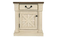 [SPECIAL] Bolanburg Two-tone Nightstand - B647-191 - Gate Furniture