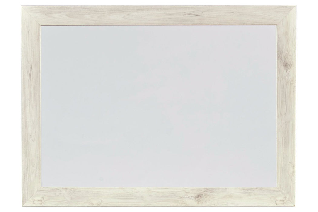 [SPECIAL] Cambeck Whitewash Bedroom Mirror - B192-36 - Gate Furniture