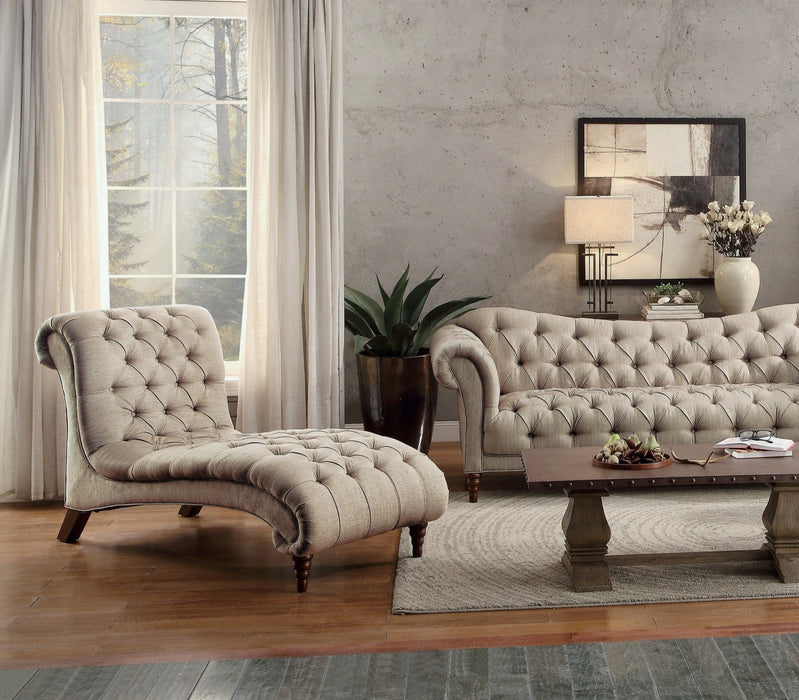 St. Claire Beige Chaise - 8469-5 - Gate Furniture