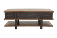Stanah Two-tone Coffee Table with Lift Top - T892-9 - Gate Furniture