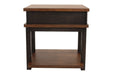Stanah Two-tone End Table - T892-3 - Gate Furniture