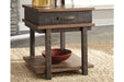 Stanah Two-tone End Table - T892-3 - Gate Furniture