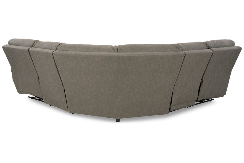 Starbot Fossil 5 - Piece Power Reclining Sectional - Gate FurniturePower Reclining Sectional