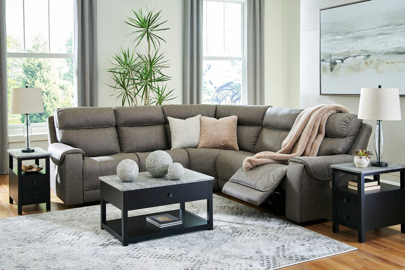 Starbot Fossil 5 - Piece Power Reclining Sectional - Gate FurniturePower Reclining Sectional