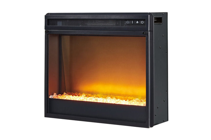 Starmore Brown 70" TV Stand with Electric Fireplace - Gate FurnitureTV Stand