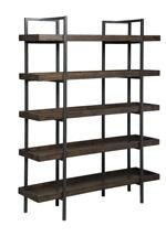 Starmore Brown 76" Bookcase - Gate FurnitureBookcases